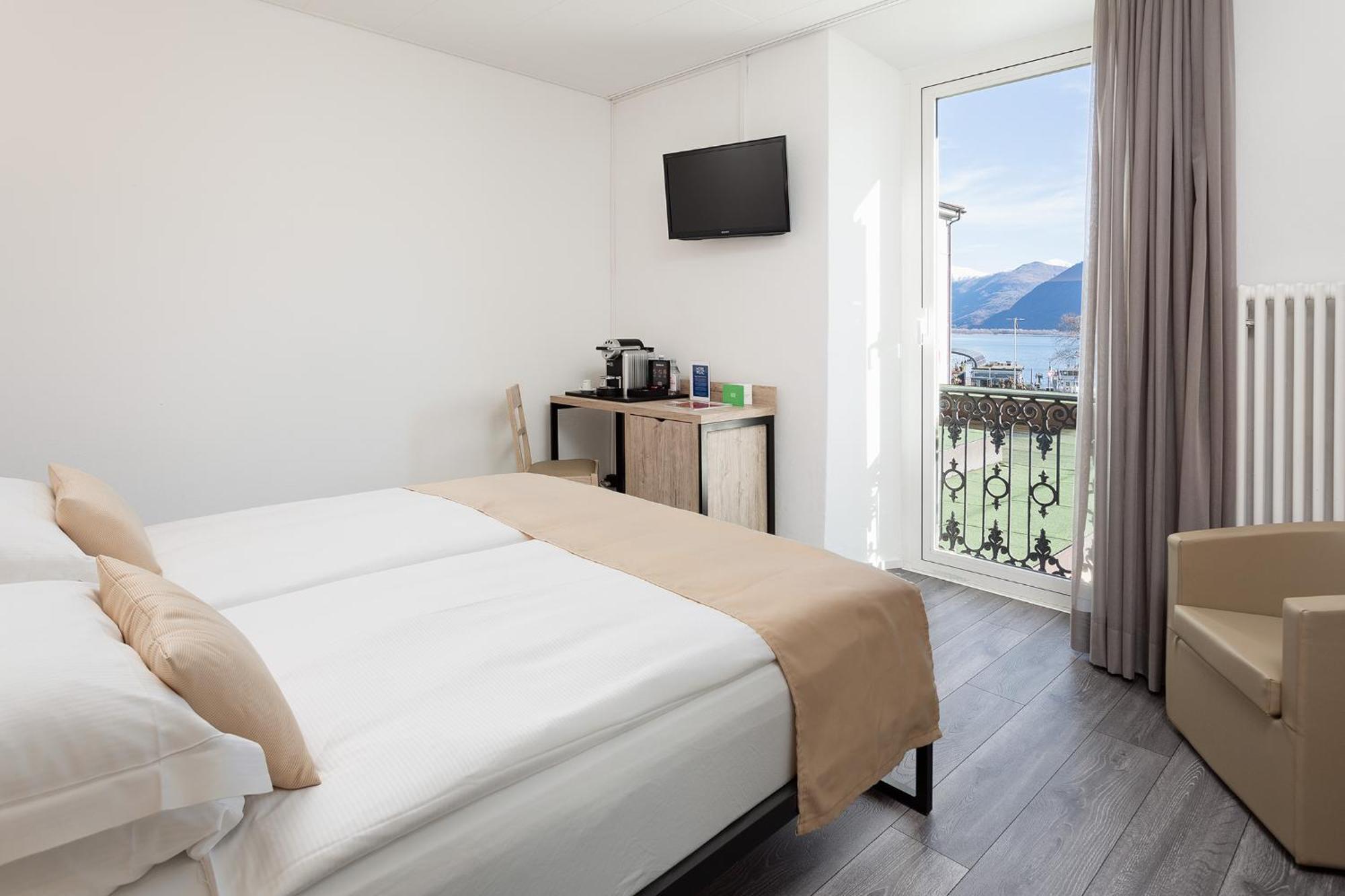 לוקרנו Hotel Du Lac מראה חיצוני תמונה