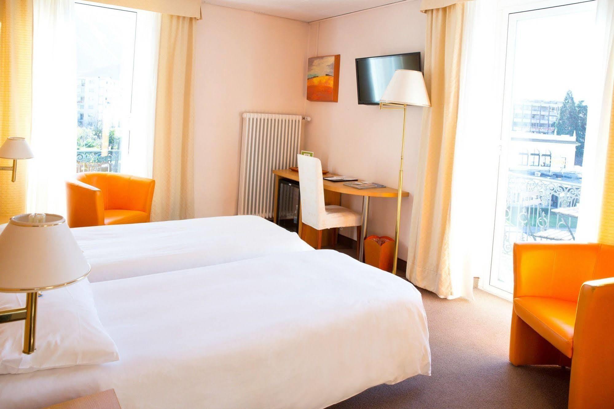 לוקרנו Hotel Du Lac מראה חיצוני תמונה